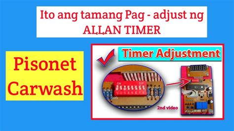 pisonet timer adjust|Pisonet DIY: How to Adjust Pisonet Timer Howto/Tutorial [Tagalog].